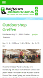 Mobile Screenshot of outdoorshop-greffen.de